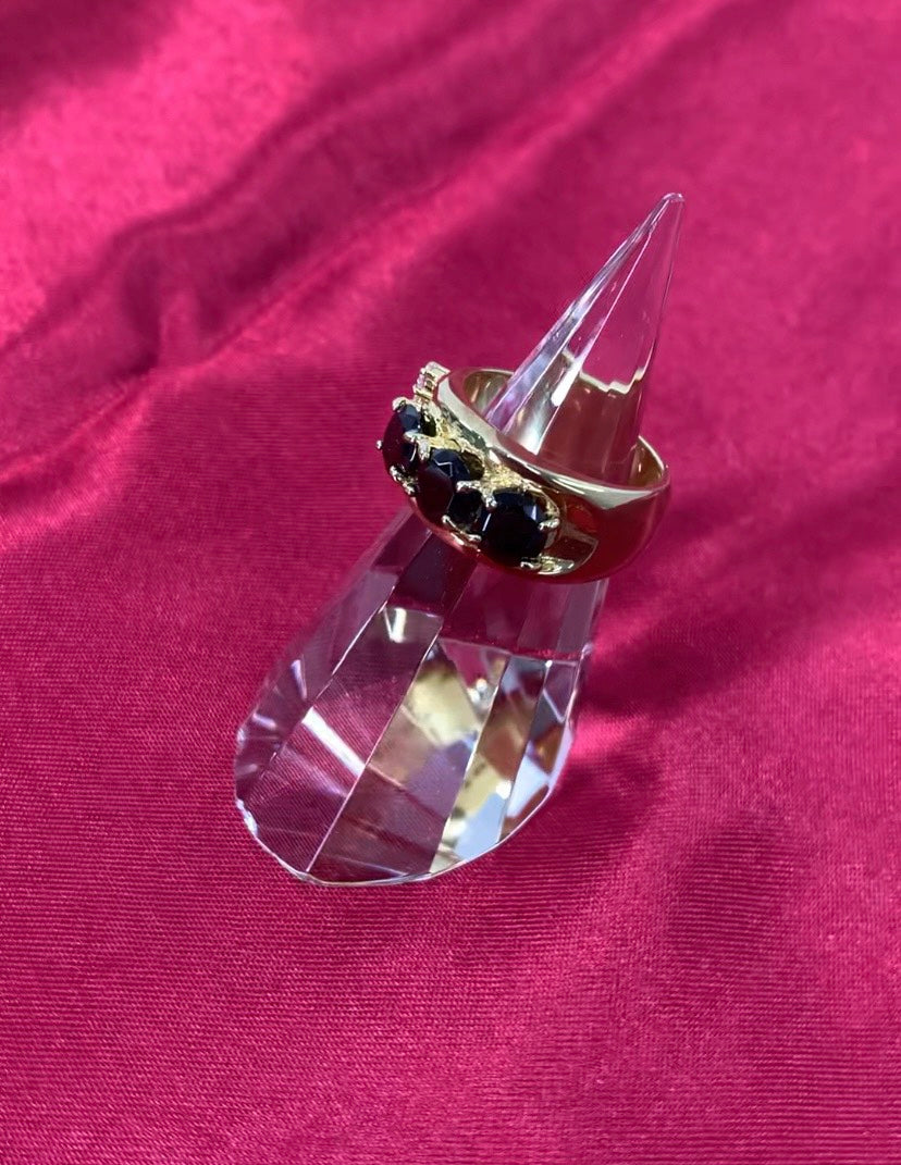 Elvis Presley Legendary Ring Silver × Gold Plate