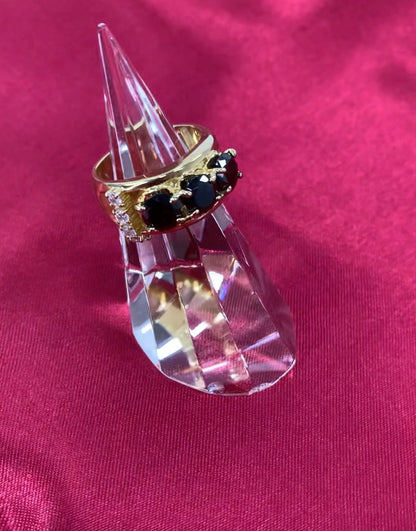 Elvis Presley Legendary Ring Silver × Gold Plate