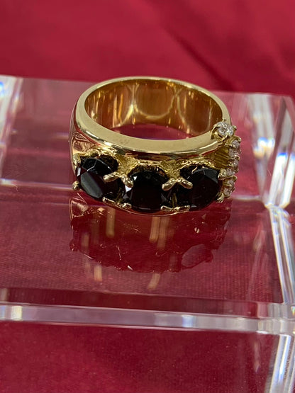 Elvis Presley Legendary Ring Silver × Gold Plate