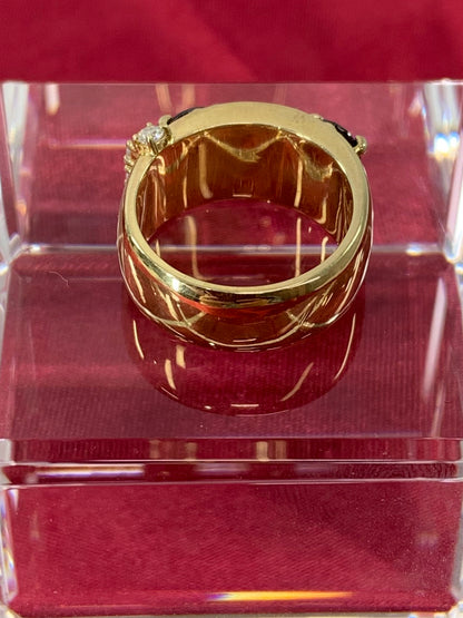 Elvis Presley Legendary Ring Silver × Gold Plate