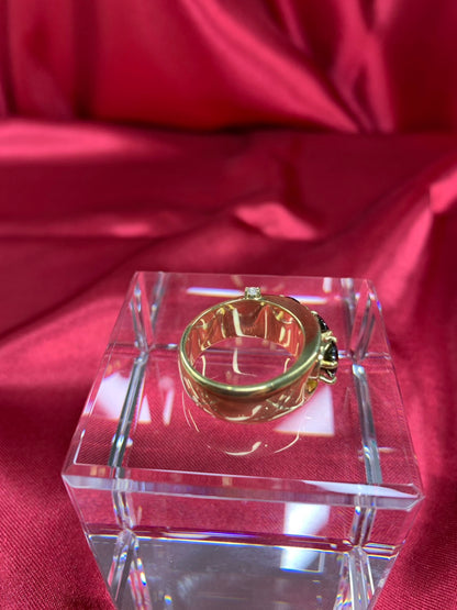 Elvis Presley Legendary Ring Silver × Gold Plate