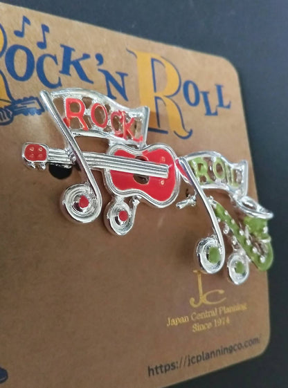 Rock ‘n’ Roll Twin Pins.
